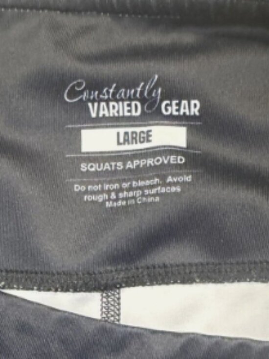 Constantly Varied Gear CVG Large Capri Crossfit Leggings Skulls Women's - Picture 4 of 4